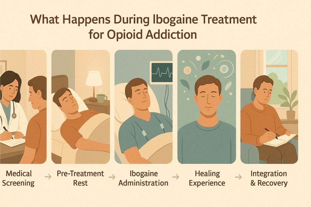 What happens During Ibogaine Treatment for opioid addiction