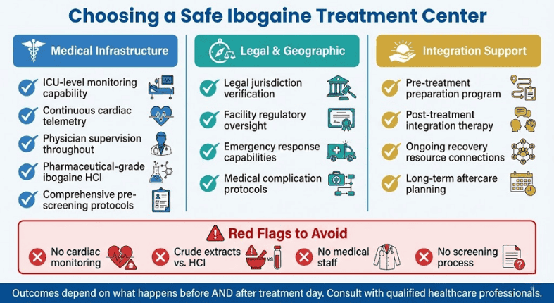 Choosing a Safe Ibogaine Treatment Center