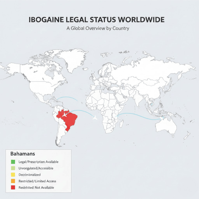 Ibogaine Legal Status By Countries in 2026