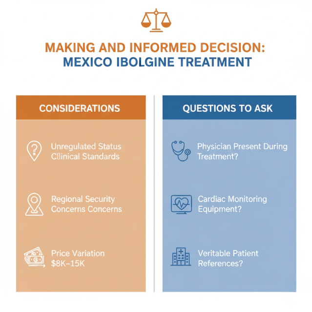 Risk factors to consider for Mexico ibogaine treatment