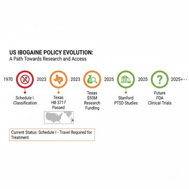 US ibogaine legislation and research