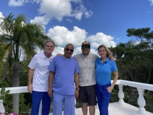 Avante Staff Members with Client Marshall D.