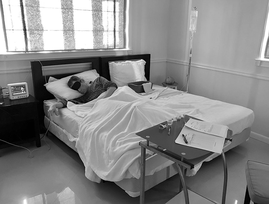 Clinical ibogaine treatment